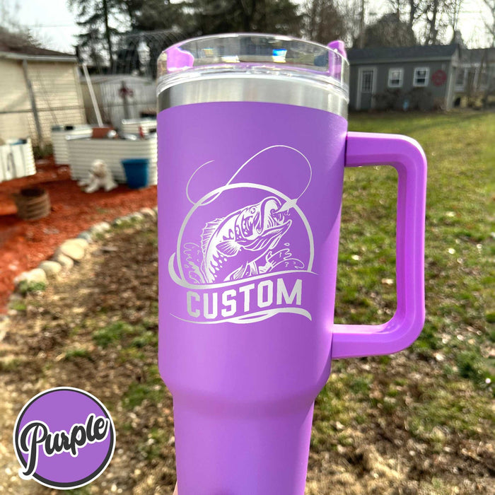 Hunting And Fishing Tumbler, Funny Fishing Tumbler,Fishing Tumbler Personalized,Fishing Tumbler,Custom Tumbler Fishing,40oz Tumbler Engraved