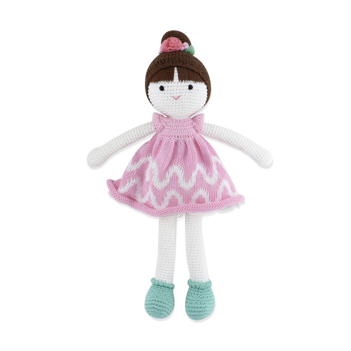 Crochet Baby Girl Doll, Amigurumi Large Girl Stuffs Toys, Gift for birthday, baby Shower