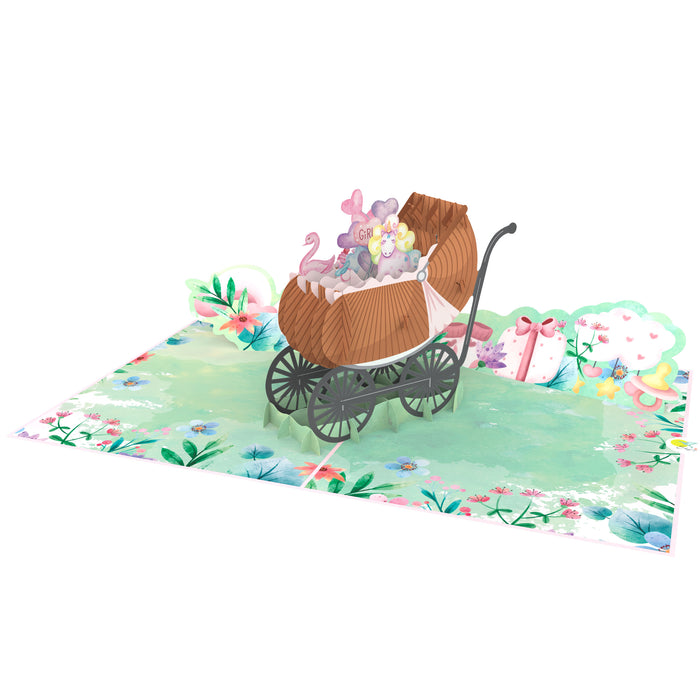 Baby Girl Carriage