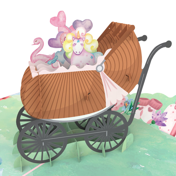 Baby Girl Carriage