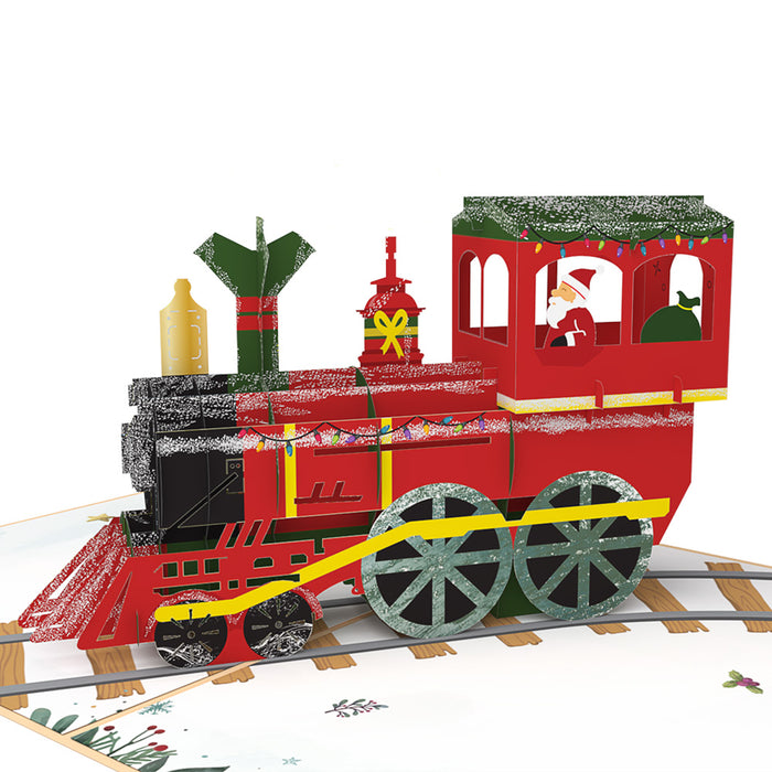 Christmas Train and Santa