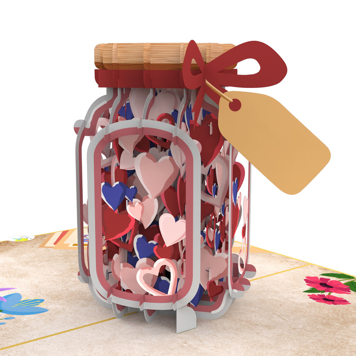 Valentine Wishes Bottle