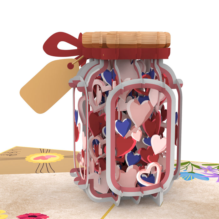 Valentine Wishes Bottle