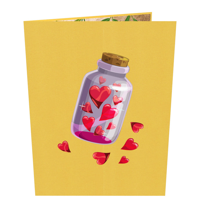 Valentine Wishes Bottle