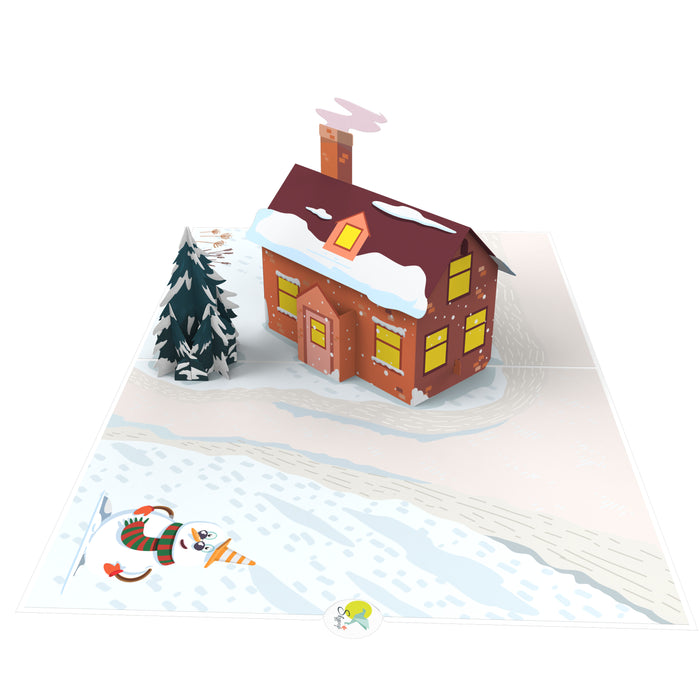 Xmas Vintage House